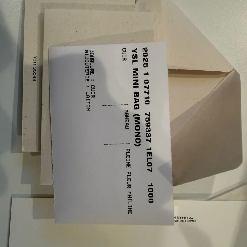 Saint Laurent Toy Puffer Bag in Quilted Lambskin, Noir, NWT - Picture 9 of 14